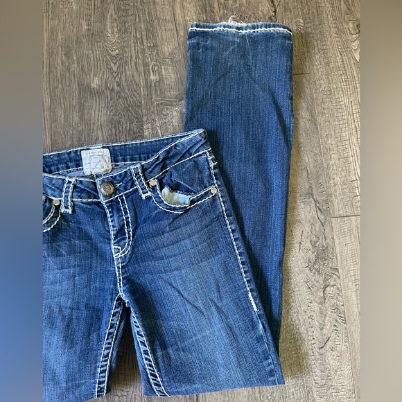 LA Idol Flared Jeans, Size 9 - Picture 4 of 7